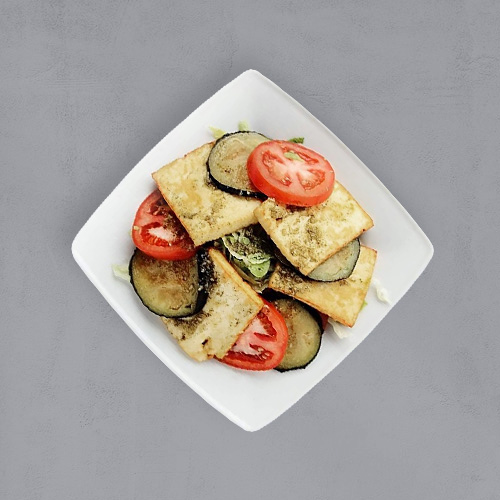 07. Brinjol And Cheese Salad